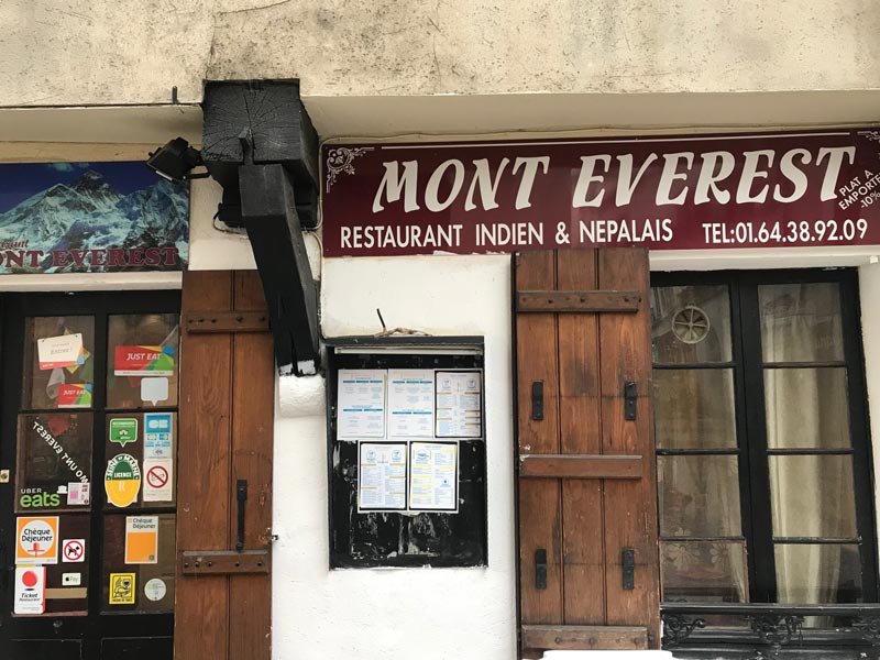 Mont Everest restaurant indien népalais à Melun